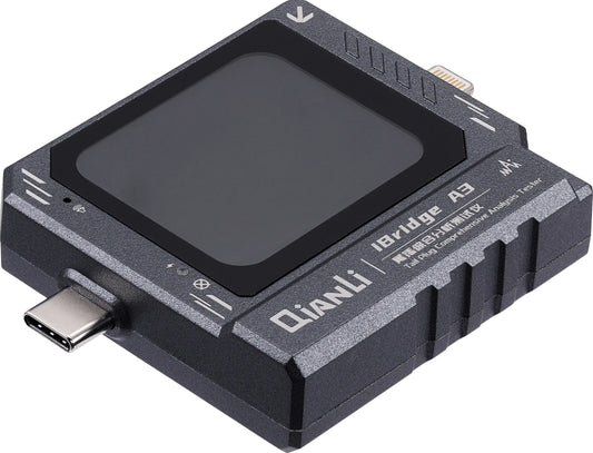 Tester Service QIANLI iBridge A3, Lightning (8 Pins) / USB-C (24 Pins)