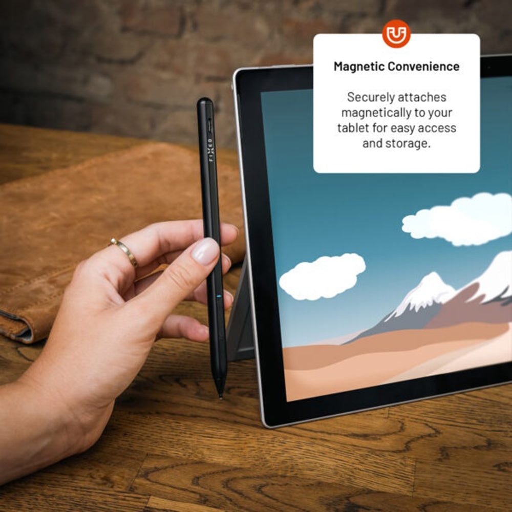 Touch Pen Fixed Graphite Active für Geräte mit MPP-Unterstützung, Schwarz
