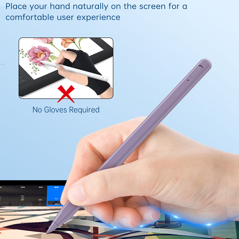 Touch Pen Techsuit AC10SH für Apple iPad, Aktive Version, Schwarz