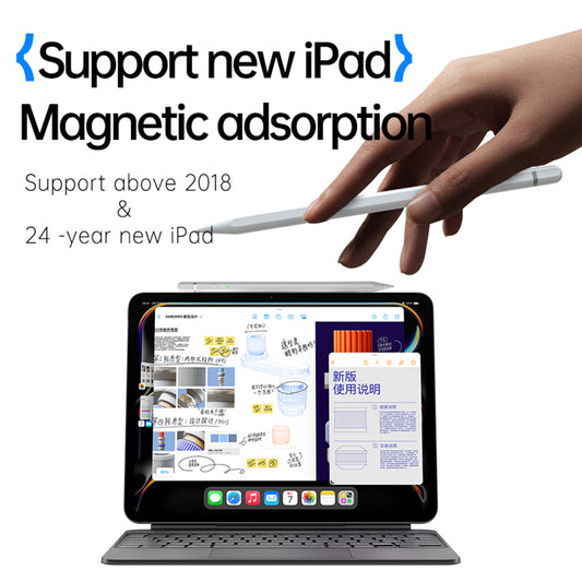 Touch Pen Techsuit AP01 Pro für Apple iPad, Aktive Version, Weiß