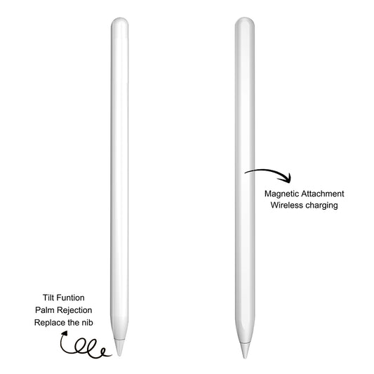 Touch Pen Techsuit M2 für Apple iPad, Aktive Version, Weiß