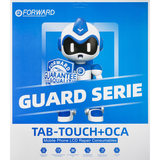 Touchscreen Forward Guard OCA für Apple iPad Air 11 (2024), Schwarz