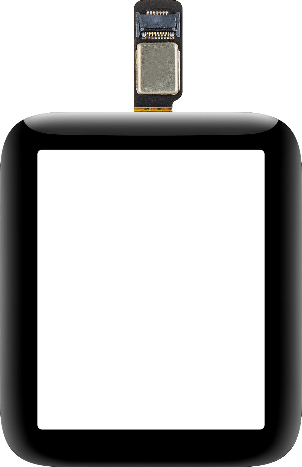 Touchscreen Forward Shield OCA für Apple Watch Series 3 42mm / Watch Series 2 42mm, Schwarz