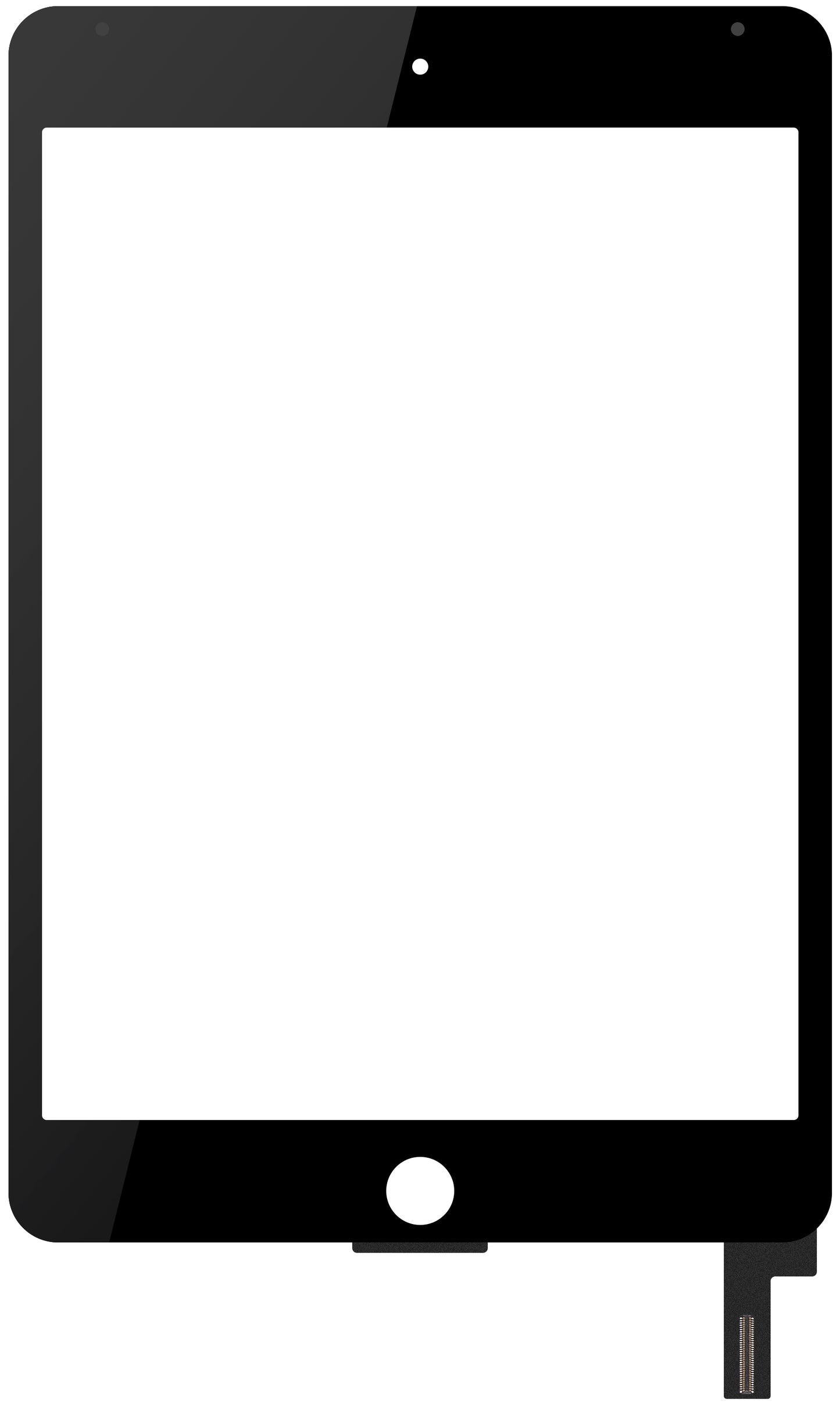Touchscreen / Digitizer für Apple iPad Mini 4 (2015) | Schwarz | Reparatur