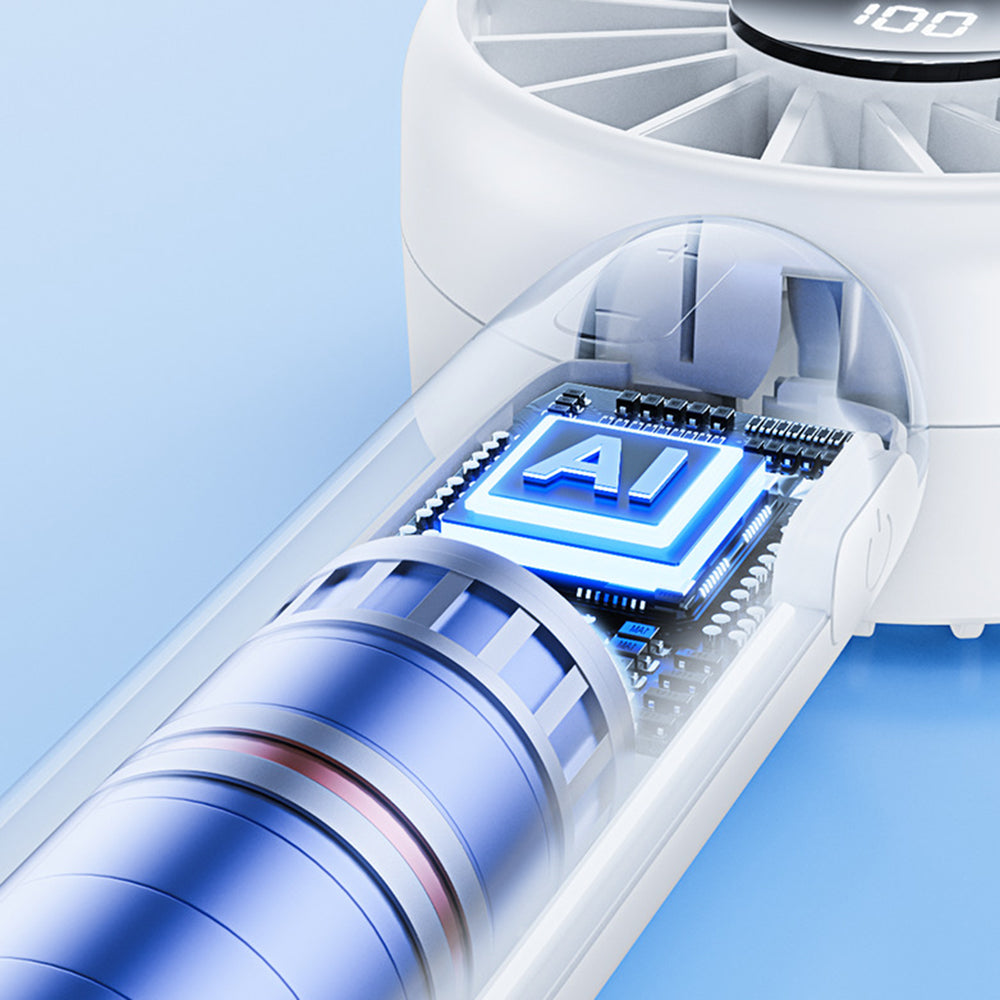 Tragbarer Ventilator Techsuit CT-110, Weiß