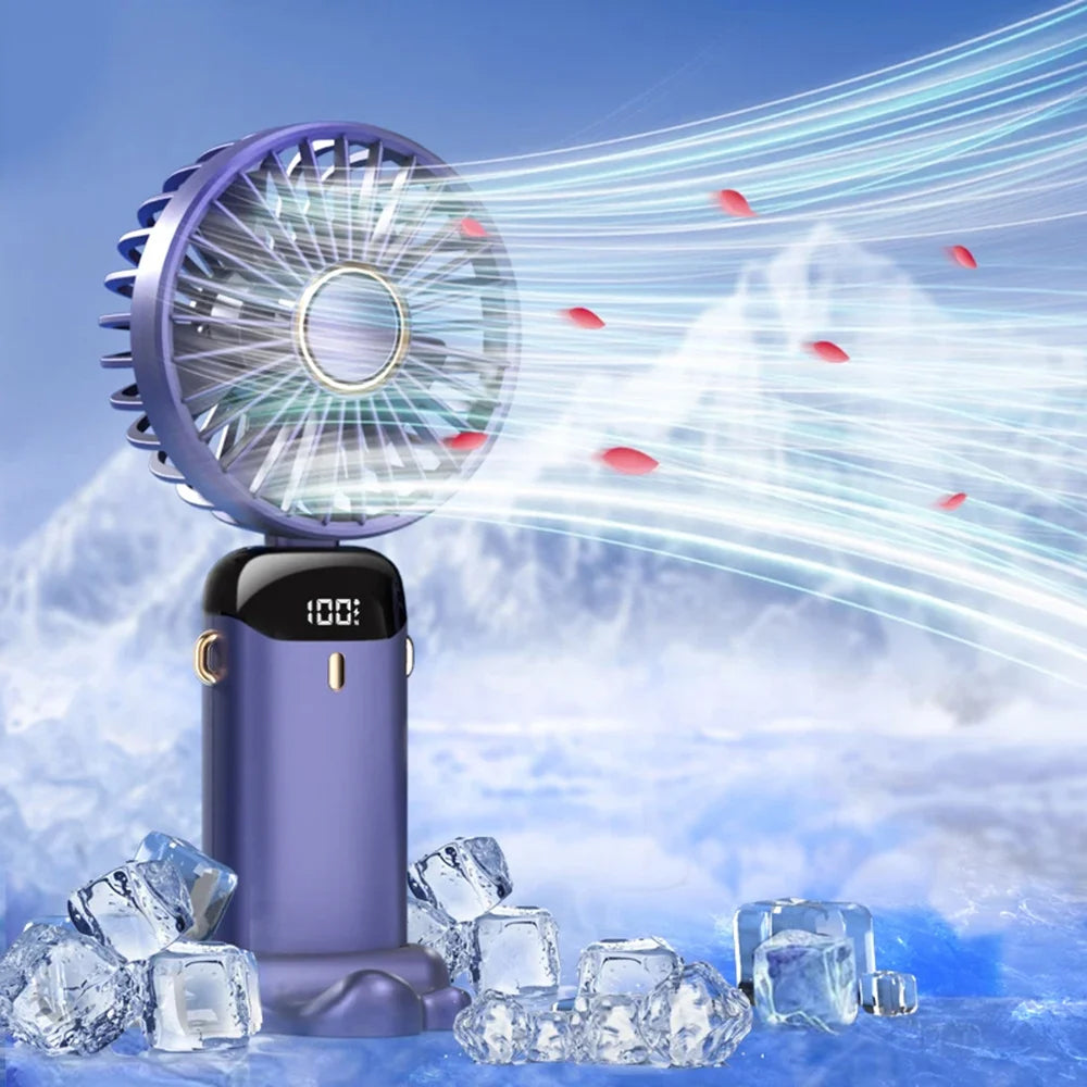 Tragbarer Ventilator Techsuit N15, Violett