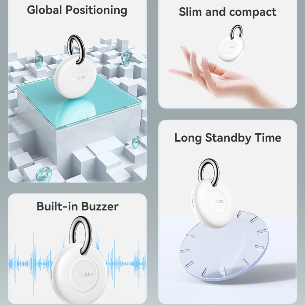 Yesido SmartTag EC14 für iOS-Serie, Weiß