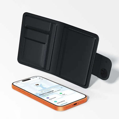 Acefast SmartTag Passport S6 für iOS-Serien, Schwarz