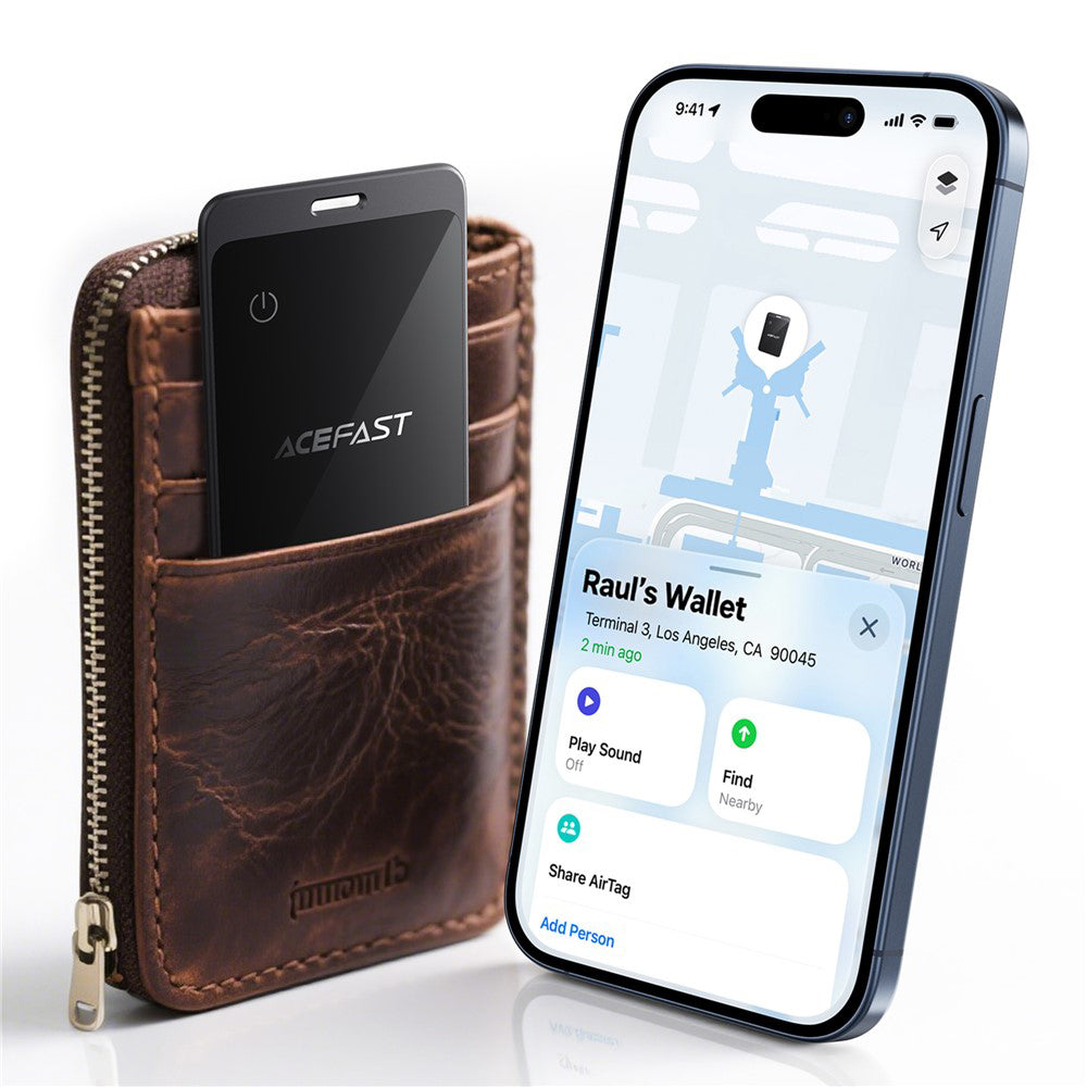 Acefast SmartTag S3 für iOS-Serie, Grau
