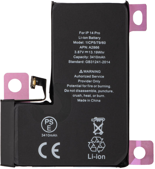 Akku für Apple iPhone 14 Pro, High Capacity