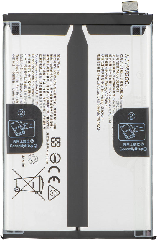 Akku Oppo Reno15 F / A6 Pro 5G, BLPD13, Service Pack 621035000423