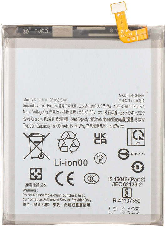 Akku für Samsung Galaxy S24 Ultra S928, EB-BS928ABY