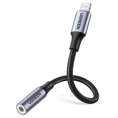 Lightning Audio Adapter - 3.5mm UGREEN US211 (30756), Black