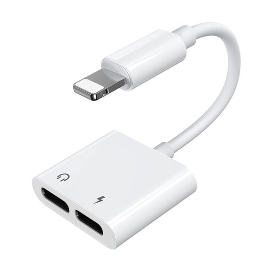 Audio-Adapter Lightning - 2 x Lightning Joyroom S-Y104, Weiß