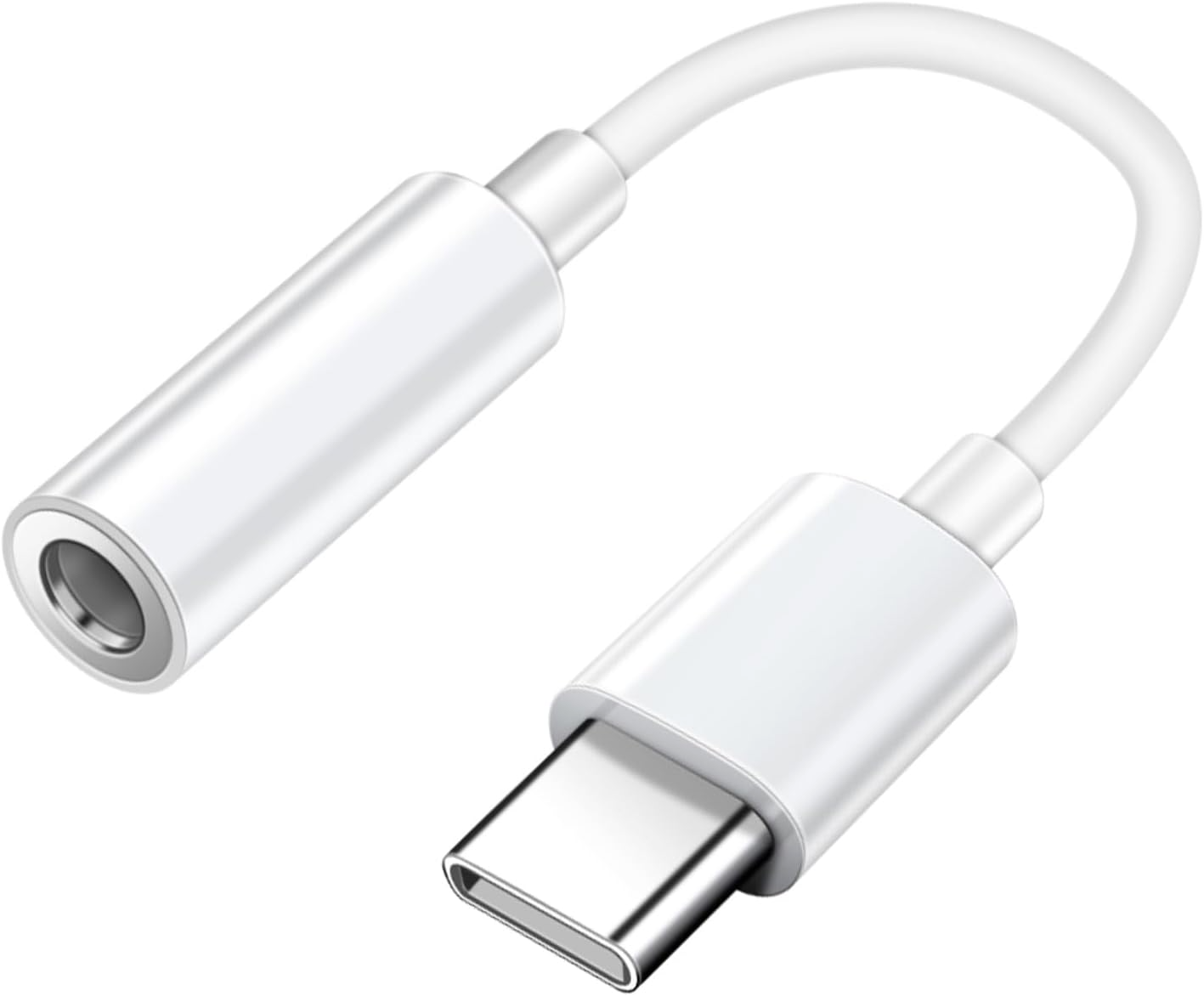 Audioadapter USB-C - 3,5mm Mobeen von Samsung, Weiß GP-TGU023AEAWW