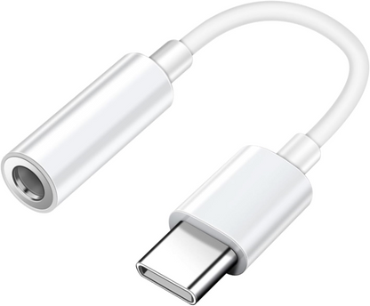 Audioadapter USB-C - 3,5mm Mobeen von Samsung, Weiß GP-TGU023AEAWW