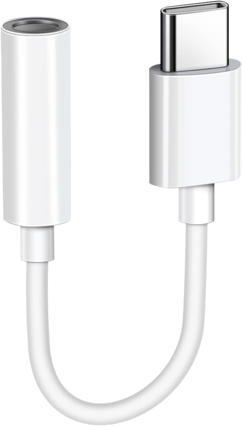 Audioadapter USB-C - 3,5mm Mobeen von Samsung, Weiß GP-TGU023AEAWW
