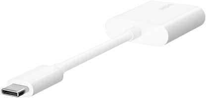 USB-C Audio Adapter - USB-C / USB-C Belkin RockStar, Weiß F7U081btWH
