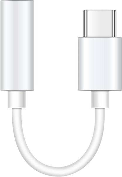 Audioadapter USB-C - 3,5mm Mobeen von Samsung, Weiß GP-TGU023AEAWW