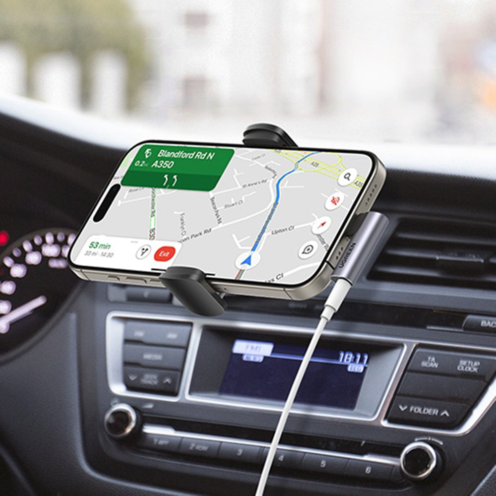 Audioadapter USB-C - 3.5mm UGREEN CM460 (20194) Winkelform, Grau