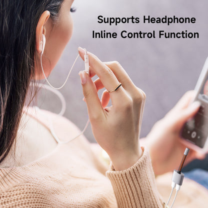 USB-C Audio Adapter - USB-C / USB-C McDodo CA-3370, Gray