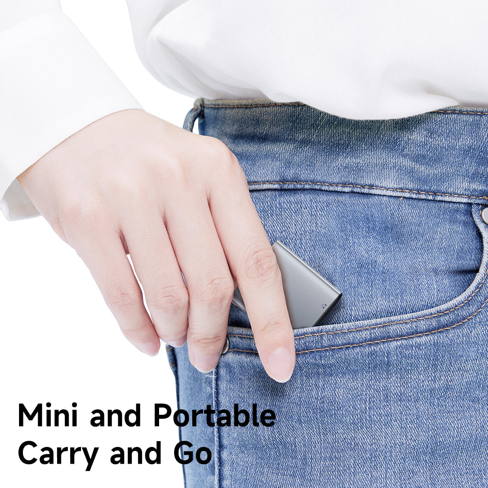 Audio-Adapter USB-C - USB-C / USB-C McDodo CA-5570 Wales, Grau