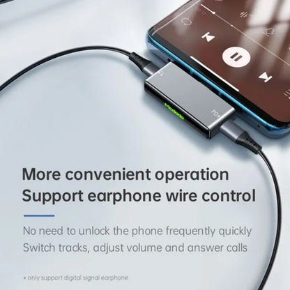 USB-C Audio-Adapter - USB-C / USB-C McDodo CA-7670, Schwarz