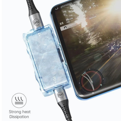 USB-C Audio-Adapter - USB-C / USB-C McDodo CA-7670, Schwarz