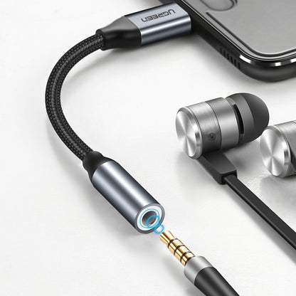 Audio-Adapter USB-C - 3,5mm UGREEN AV142, Grau