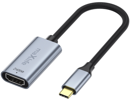 Audio- und Videoadapter USB-C - HDMI MaXlife MXHC-01, Grau