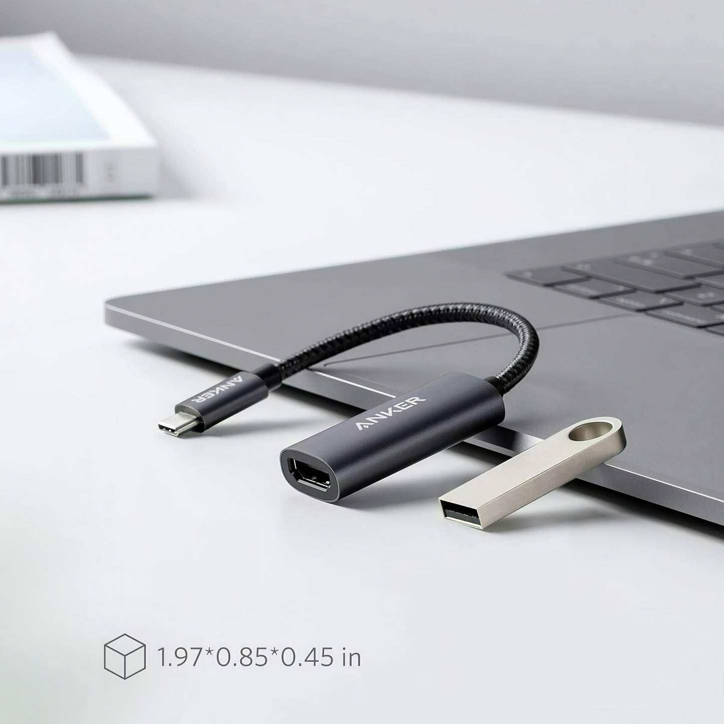 Audio- und Videoadapter USB-C - HDMI Anker PowerExpand+, Grau A83120A1
