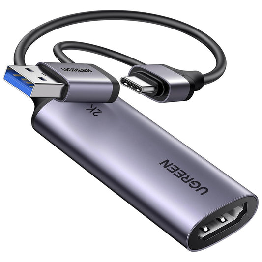 Audio- und Videoadapter USB-A / USB-C - HDMI UGREEN CM629 (15389), Grau