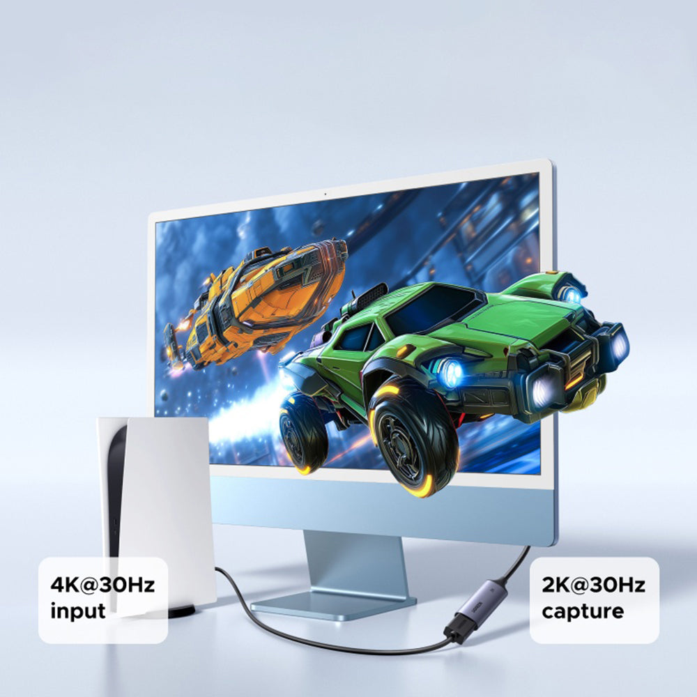 Audio- und Videoadapter USB-A / USB-C - HDMI UGREEN CM629 (15389), Grau