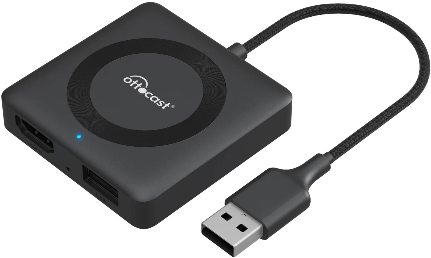 Carplay / Android Auto Wireless Adapter Ottocast Car TV Mate Max für Apple iPhone / Android Series CA361-C4