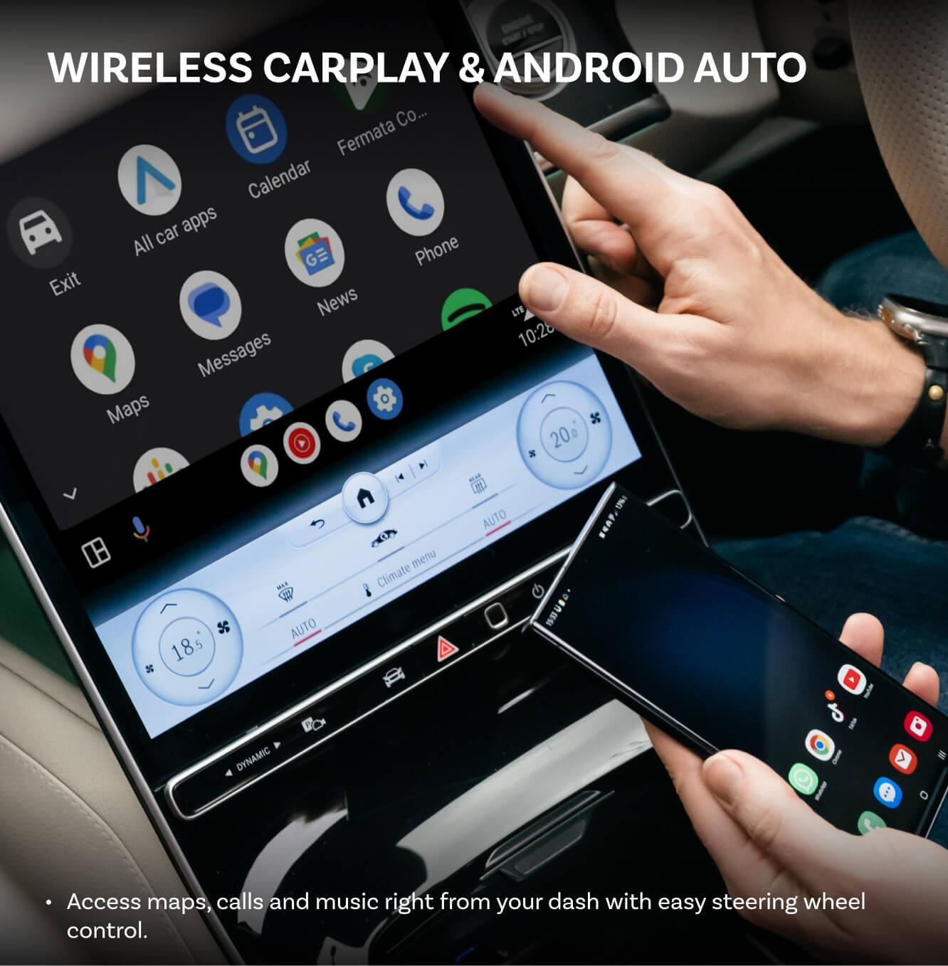 Wireless Carplay / Android Auto Adapter Ottocast OttoAibox P3 Pro für Apple iPhone / Android Series PCS61-T