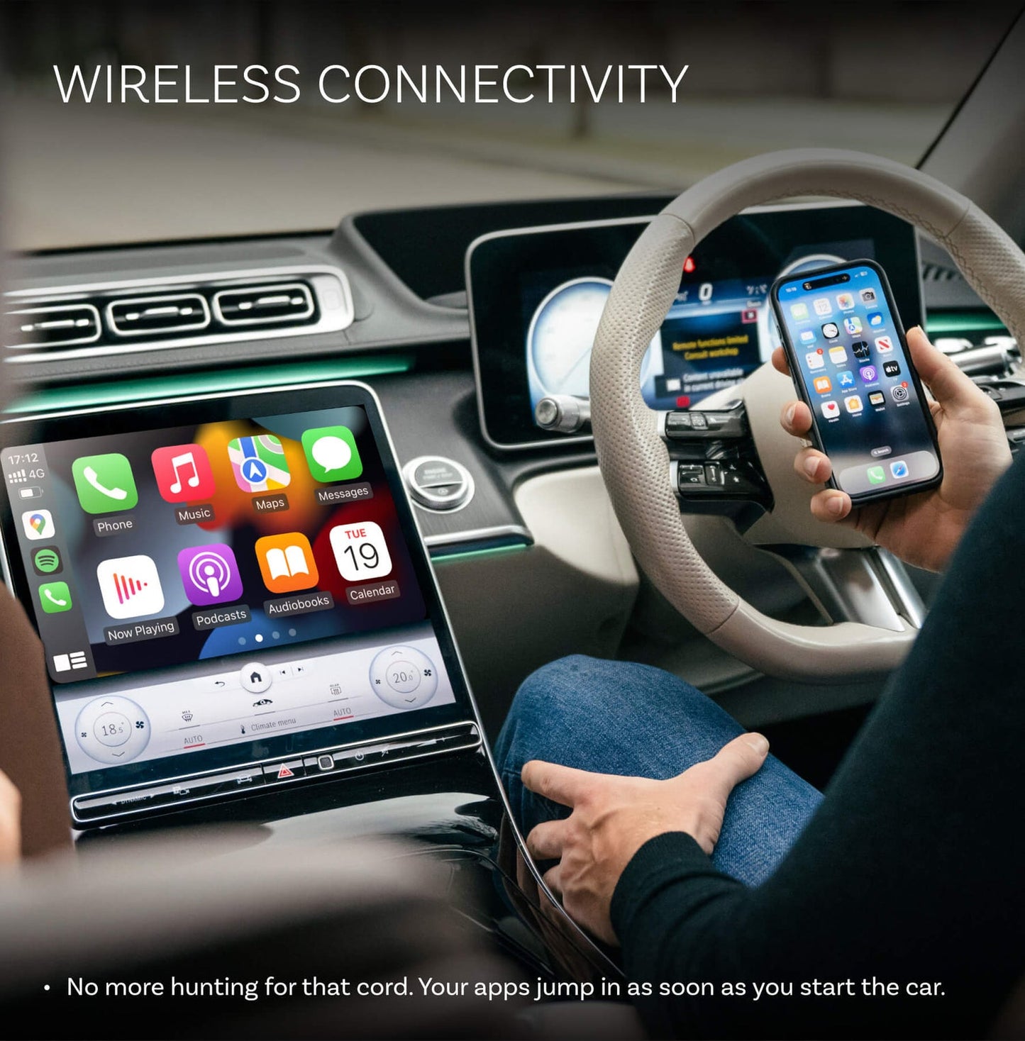 Wireless Carplay / Android Auto Adapter Ottocast Mini Pico Style B für Apple iPhone / Android Series CA525-T3