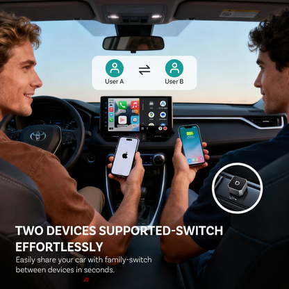 Wireless Carplay / Android Auto Adapter Ottocast Mini Cube Style C für Apple iPhone / Android Series CP88-T3