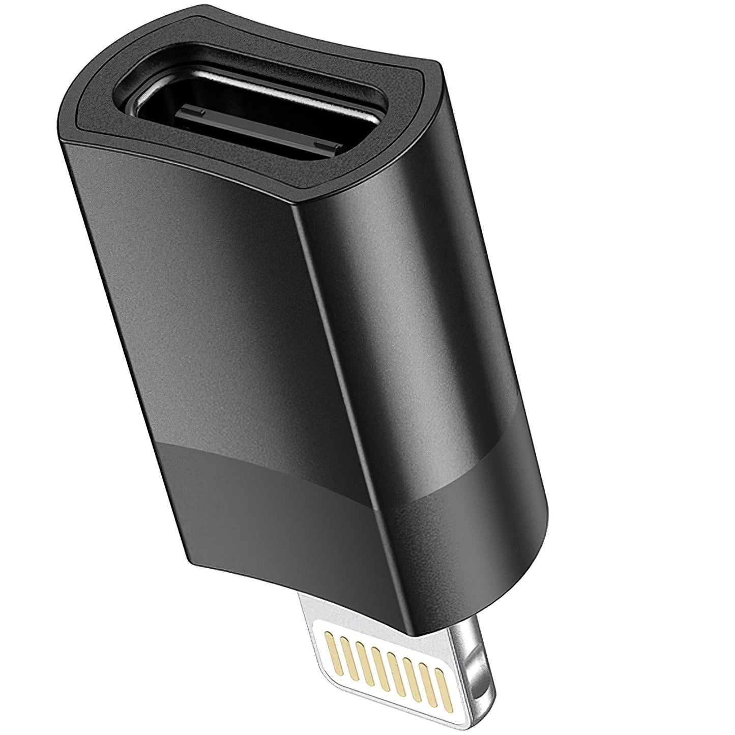 Daten- und Ladeadapter USB-C - Lightning HOCO UA17, Schwarz 