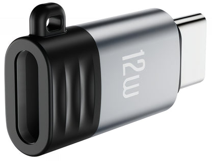 Daten- und Ladeadapter Lightning - USB-C XO Design NB263B, Schwarz