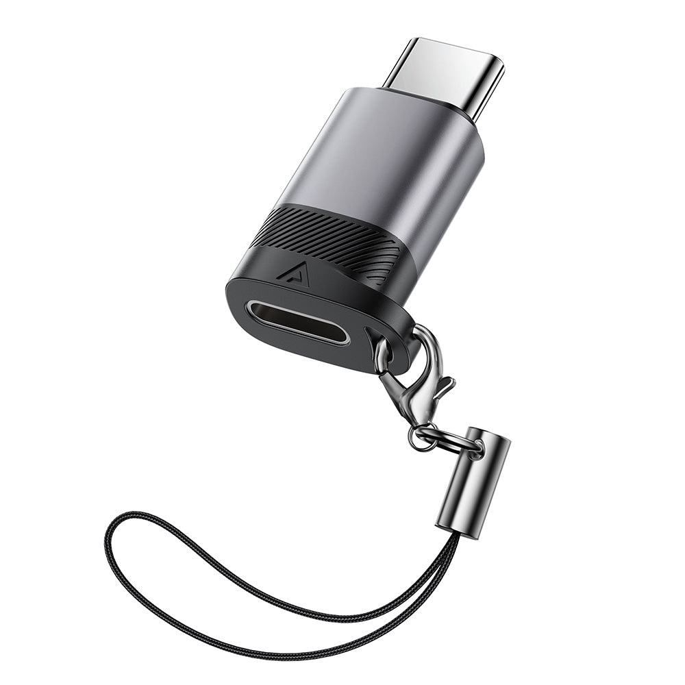 Daten- und Ladeadapter Lightning - USB-C Acefast J19, Grau