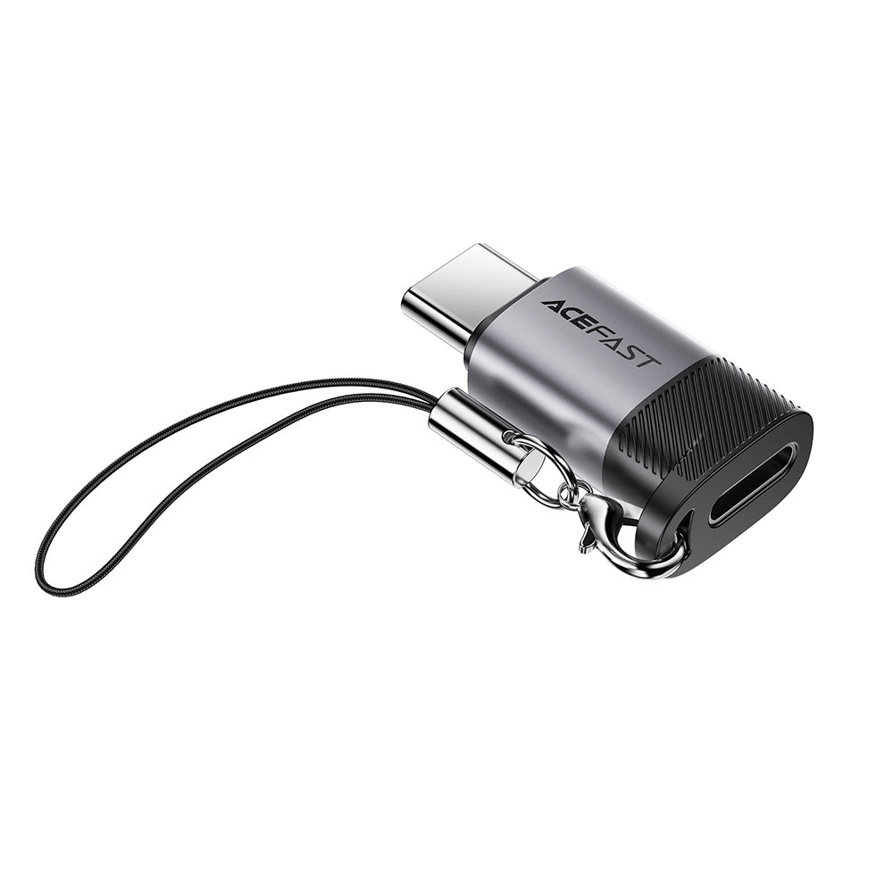 Daten- und Ladeadapter Lightning - USB-C Acefast J19, Grau