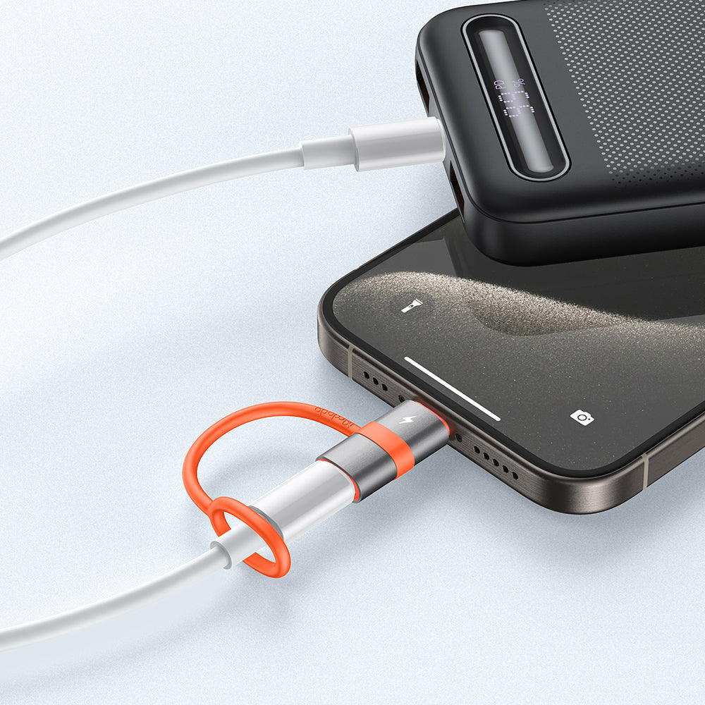 Daten- und Ladeadapter Lightning - USB-C McDodo OT-5530, Grau