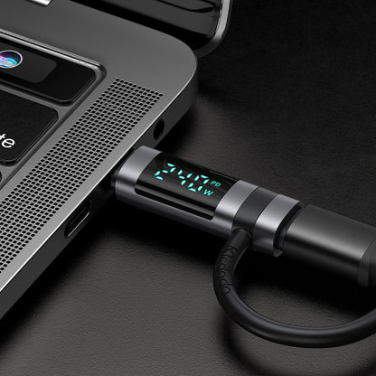 USB-C Data and Charging Adapter - USB-C McDodo OT-2620 Pigeon Display, Black