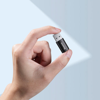 Baseus Ingenuity USB-C - USB-A USB-C Lade- und Datenadapter, Schwarz ZJJJQ00010101 