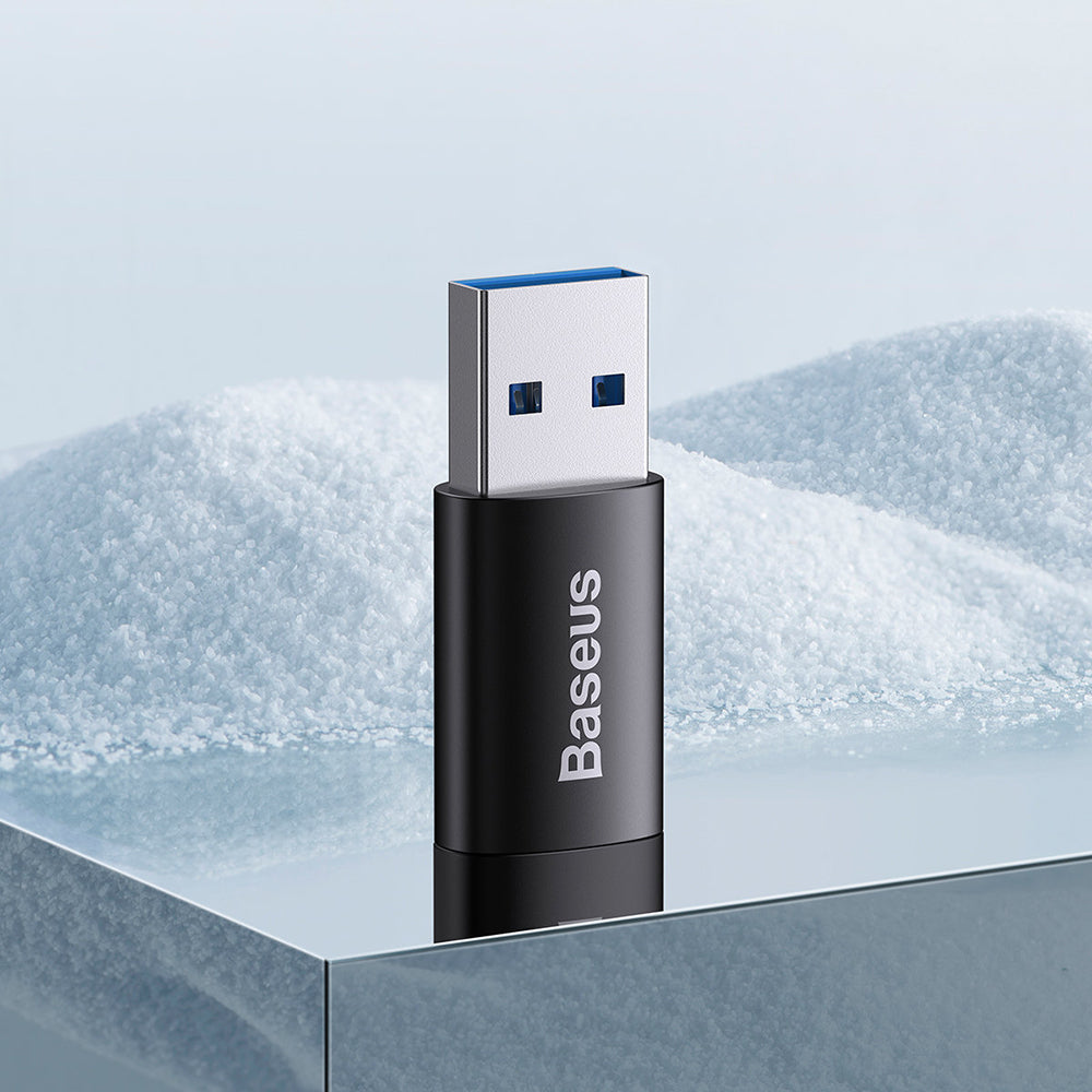 Baseus Ingenuity USB-C - USB-A USB-C Lade- und Datenadapter, Schwarz ZJJJQ00010101 