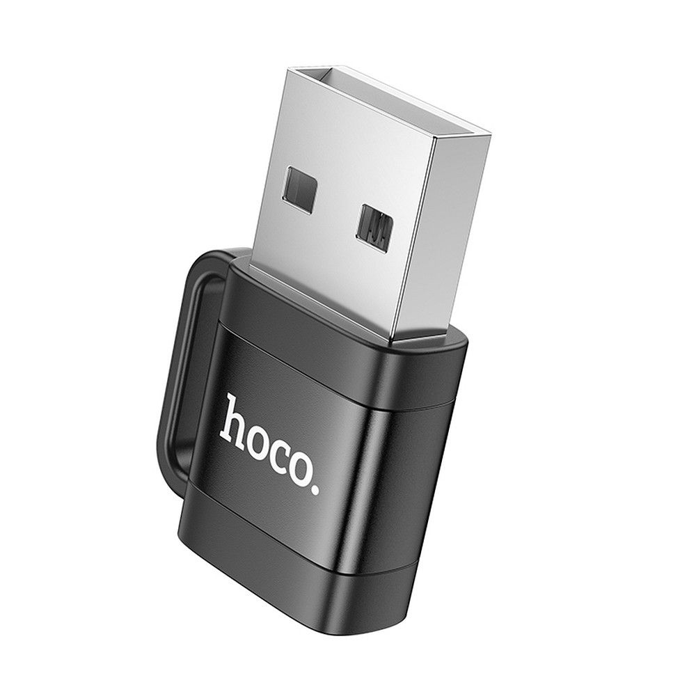USB-C - USB-A Data and Charging Adapter HOCO UA31D, Black