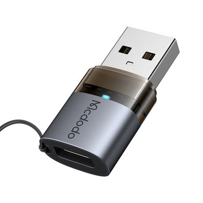 USB-C - USB-A Daten- und Ladeadapter McDodo OT-7580, Schwarz
