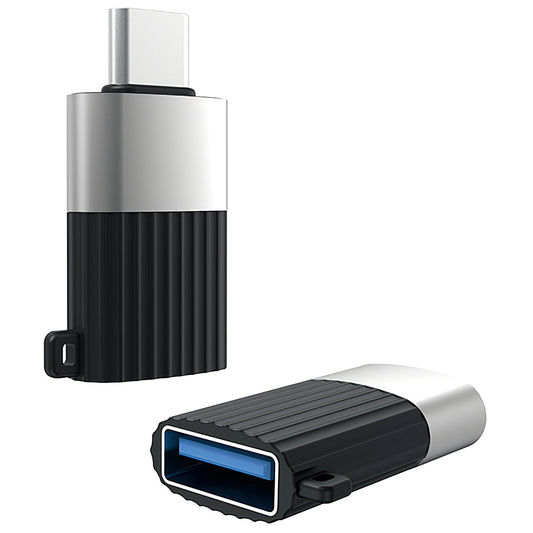 OTG Adapter USB-A - USB-C XO Design NB149-F, Schwarz