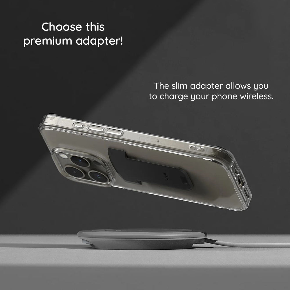 Telefonadapter Ringke Quick & Go für Fahrradhalterung, Set 2 Stück, Schwarz