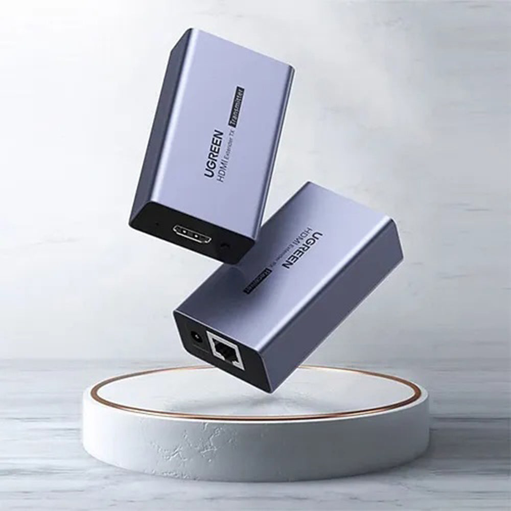 UGREEN Videoadapter CM455 (20519EU), HDMI - RJ45, 1080P, Grau